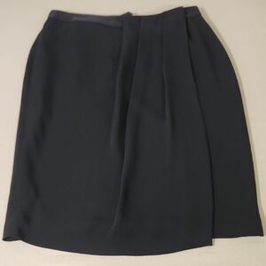 Lafayette 148 New York Black Pencil Skirt Size 6